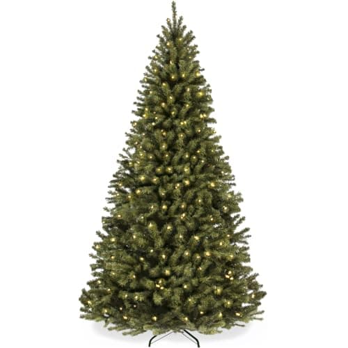 Best Choice Products 9ft Pre-Lit Spruce