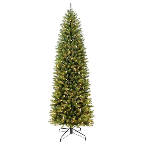 Puleo International 7.5 ft Pre-Lit Fraser Fir Pencil
