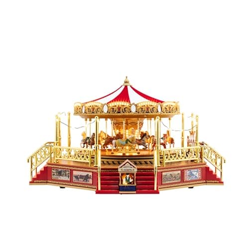 Mr. Christmas Gold Label Carousel, 8 Inch