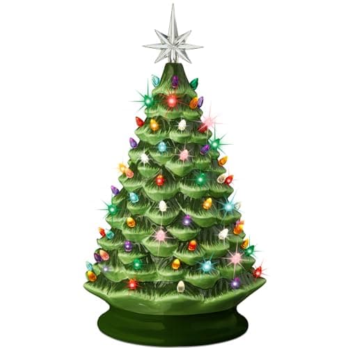 Best Choice Products 18in Large Ceramic Christmas Tree