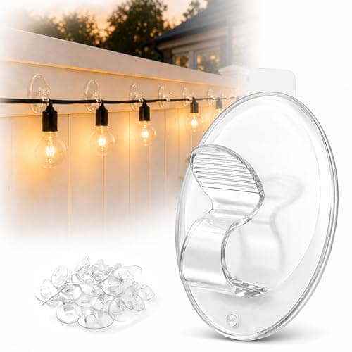 No-Drill Adhesive Light Clips