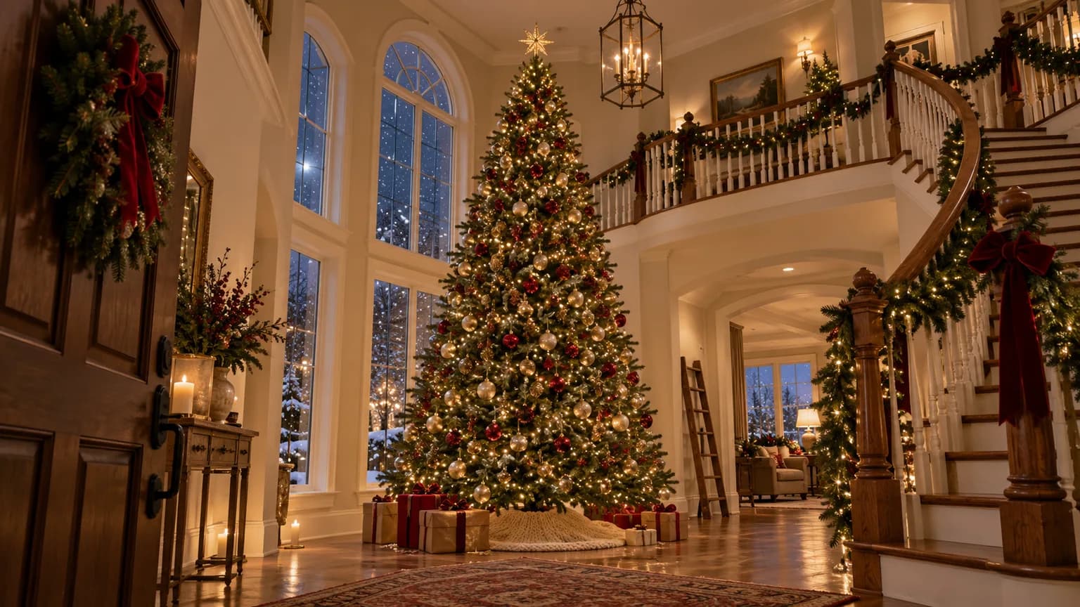 Best 11 and 12 Foot Artificial Christmas Trees 2026: Tall Trees for Two-Story Foyers and Cathedral Ceilings