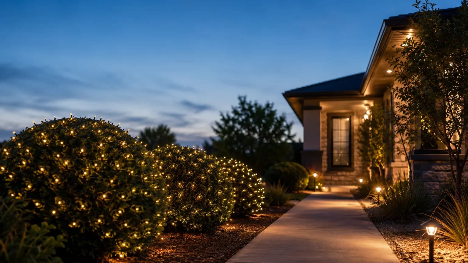 Best Christmas Net Lights for Bushes & Shrubs 2026