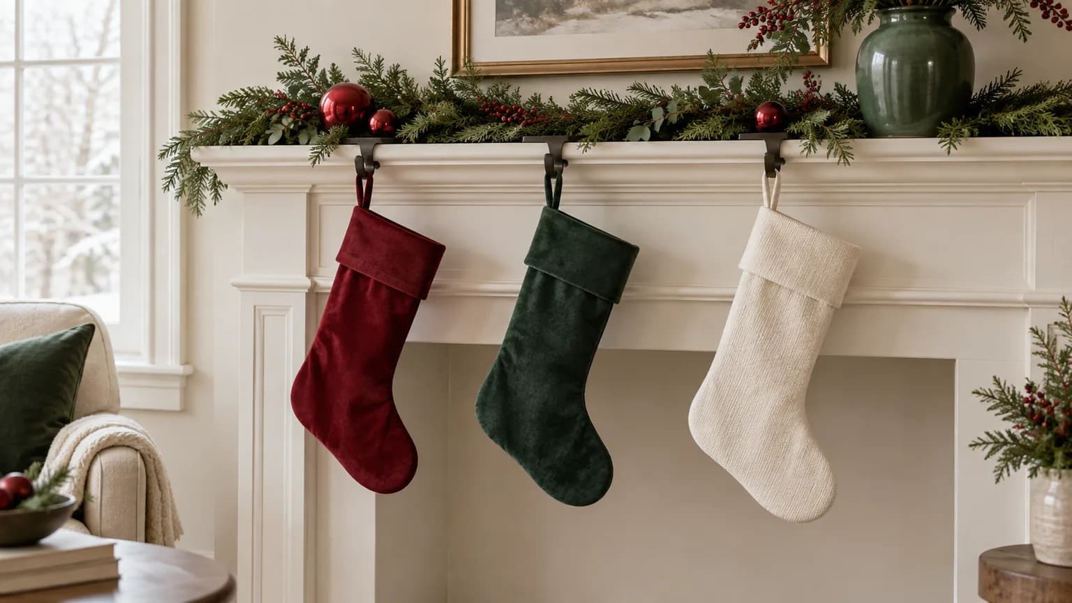 Best Christmas Stocking Holders for Mantels 2026