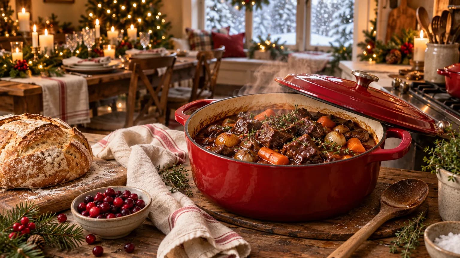 Best Dutch Ovens for Christmas Dinner 2026: Enameled Cast Iron from Le Creuset, Staub, Made In and Lodge
