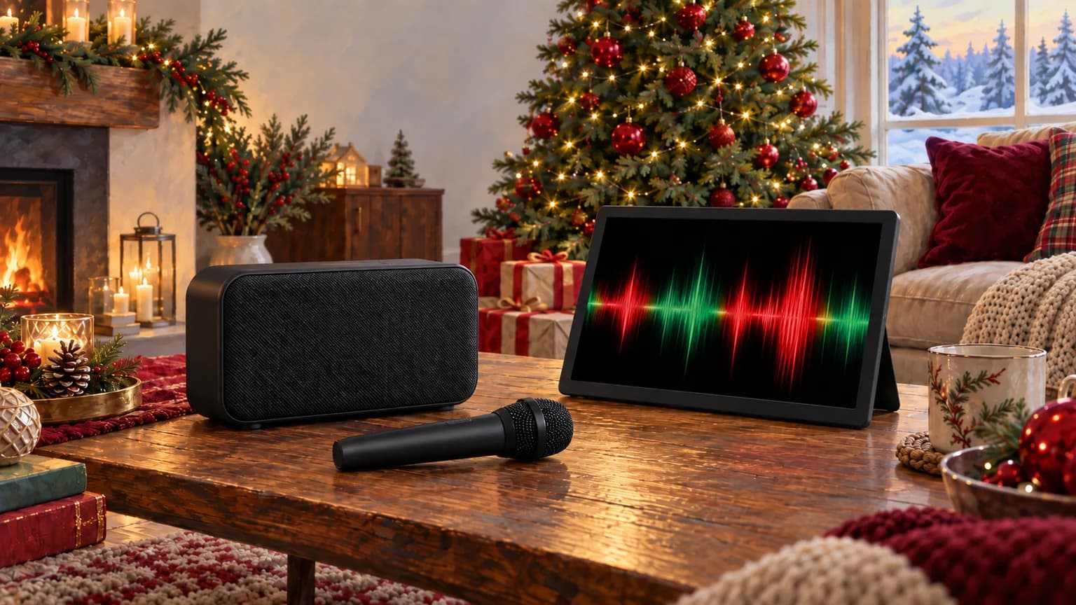 Best Karaoke Machines for Christmas Parties 2026: Built-In Lyrics vs. Bring-Your-Own Screen