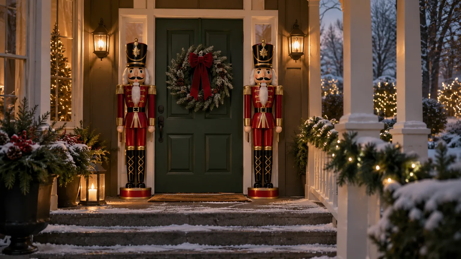 Best Life-Size Christmas Nutcrackers 2026: 3- to 6-Foot Statues for Porch and Entry
