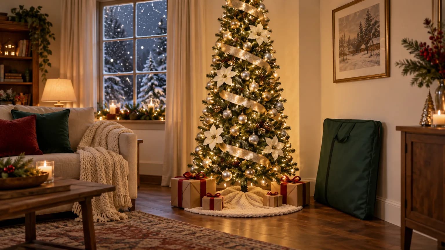 Best Pop-Up Christmas Trees 2026: Collapsible Pre-Lit Trees for Fast Setup and Flat Storage