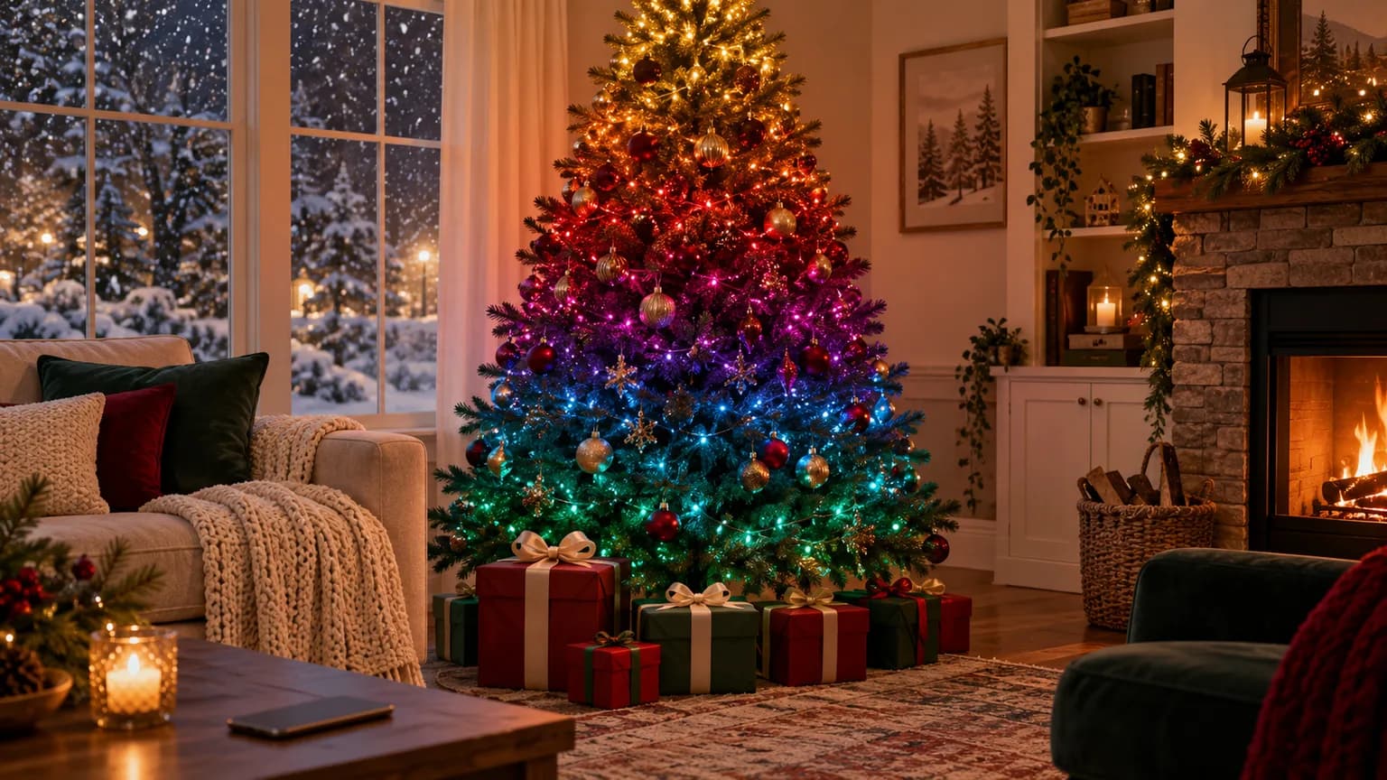 Best Smart App-Controlled Christmas Trees 2026: Twinkly-Lit, Remote and Music-Sync Pre-Lit Picks