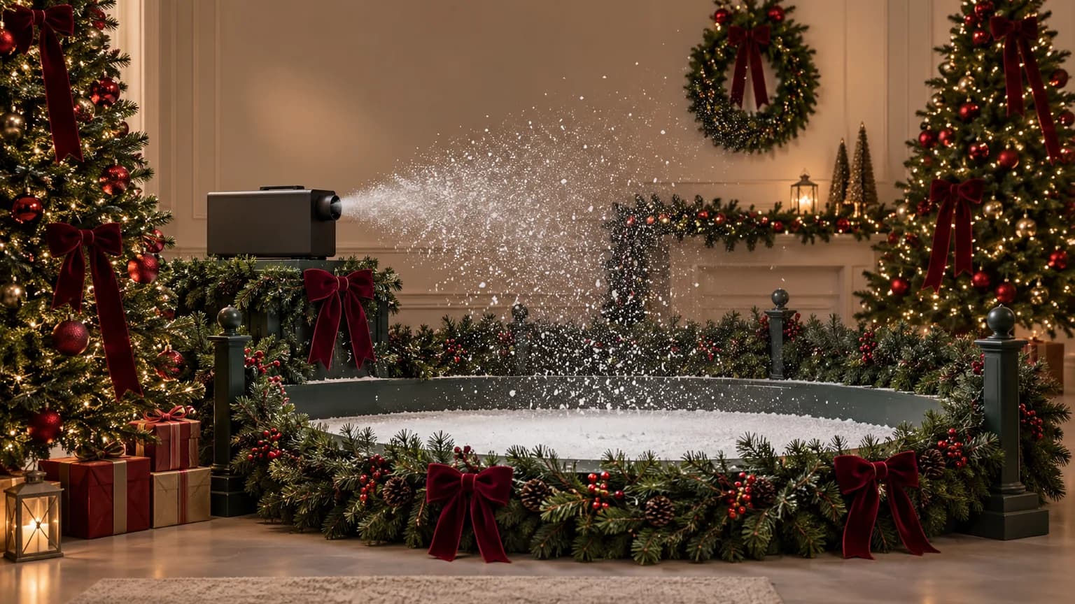 Best Indoor Snow Machines for Christmas Displays 2026: Timer vs. Manual Cues
