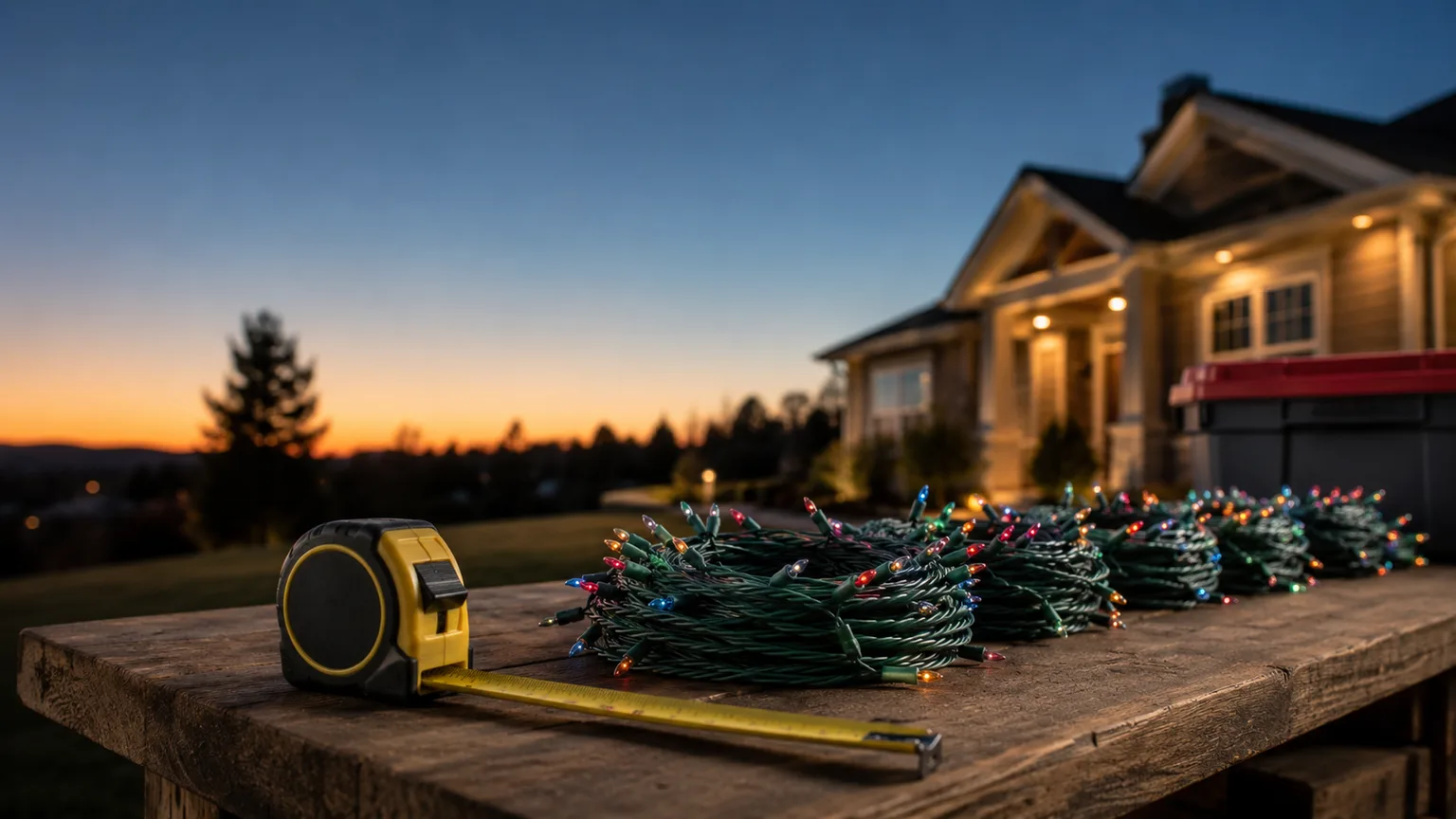 How Many Christmas Lights Do I Need? (2026 Calculator & Guide)