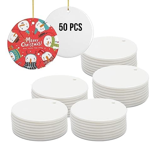 PYD Life Ceramic Ornament Blanks
