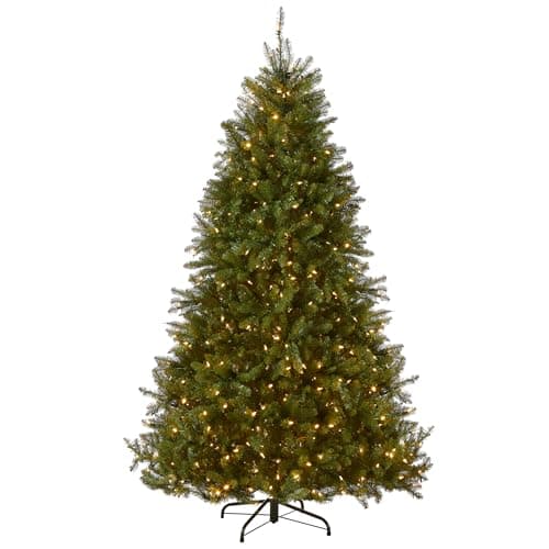 National Tree Company 7.5 ft Pre-Lit Dunhill Fir